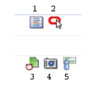 アイコン番号1から5