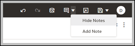 Hiding a Visualization's Notes