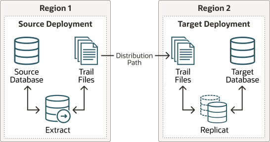 Oracle GoldenGate分散パス Oracle GoldenGate分散パス