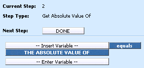 Absolute Value Step