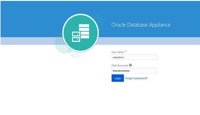 BUIログイン画面 BUIログイン画面