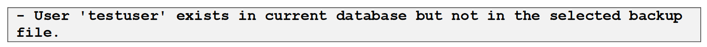 Test user Test user
