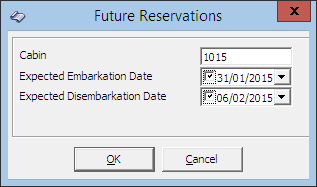 This figure shows the Future Reservation