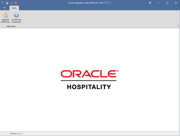 This figure shows the OHC Tools / M Mode Main Screen