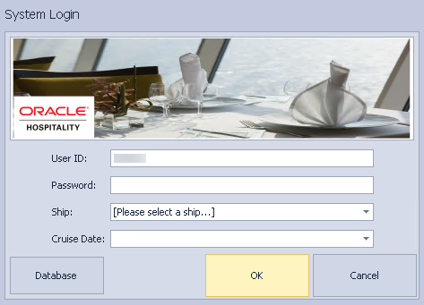 This figure shows System Login Window — SilverWhere .Net Client