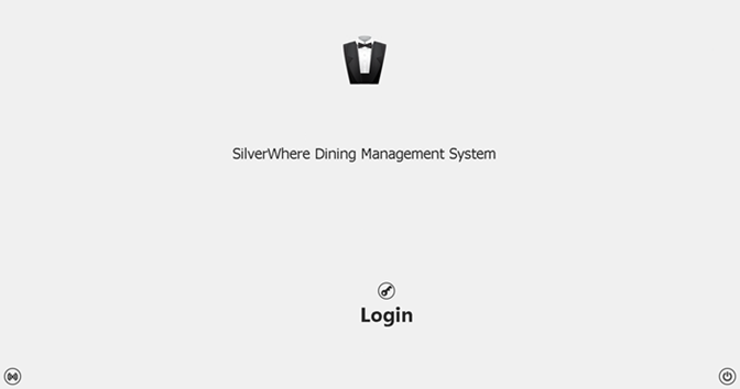 This figure shows the SilverWhere Mobile Login Screen