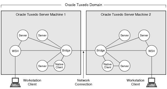 Oracle Tuxedoドメインの全体像 Oracle Tuxedoドメインの全体像