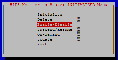 Enable or Disable Menu