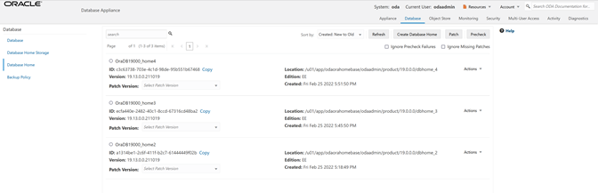 データベース・リスト