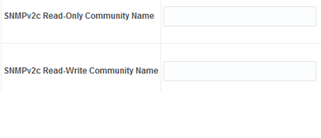 SNMP Community Name