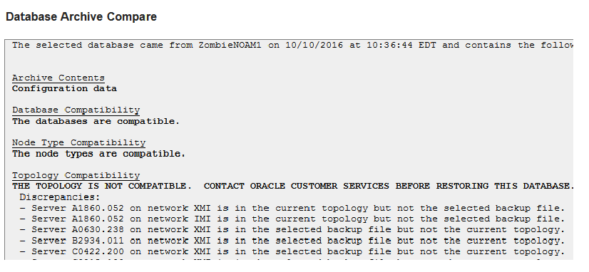 Database Archive Server