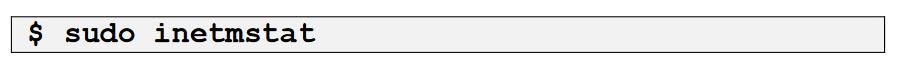 inetmstat