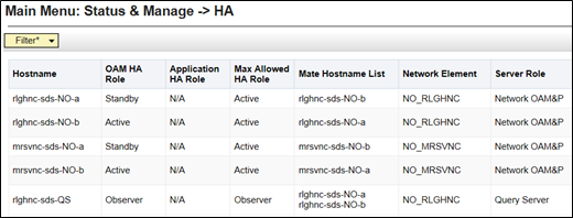 HA Hostnames