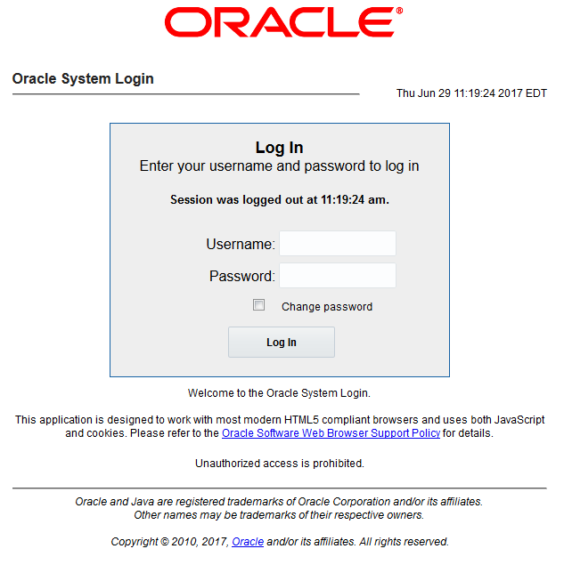 GUI Login