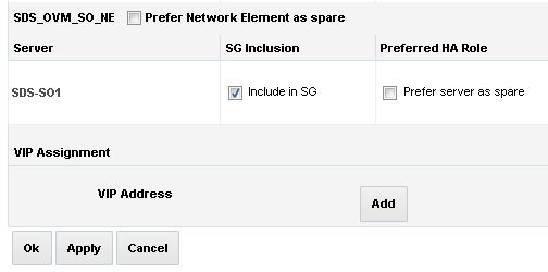 Include in SG