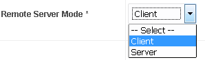 Remote Server Mode
