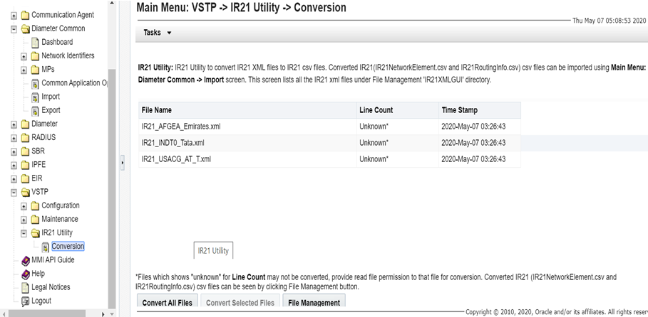 IR21 Utility IR21 Utility