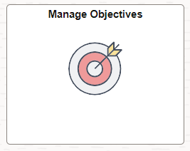 Manage Objectives Tile