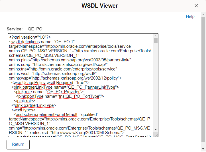 WSDL Viewer