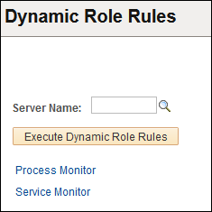 Dynamic Role Rules page