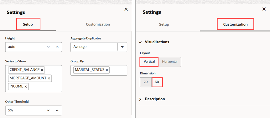 Funnel Chart Settings