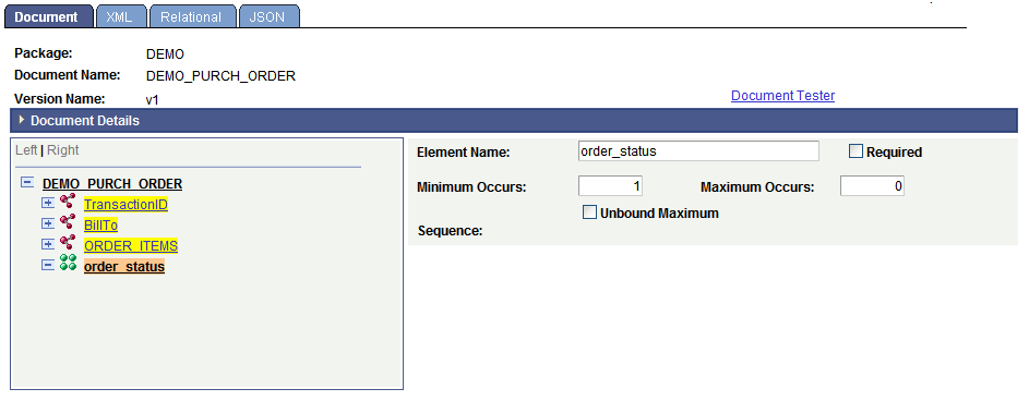 Documents - Document page