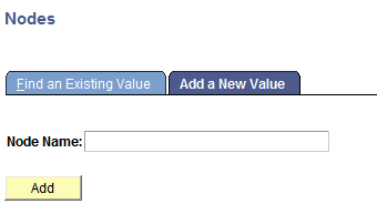 Nodes - Add a New Value page