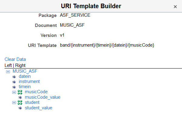 URI Template Builder