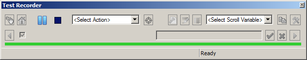 Test Recorder Toolbar