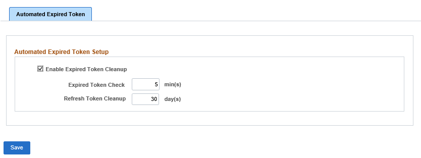 Automated Expired Token