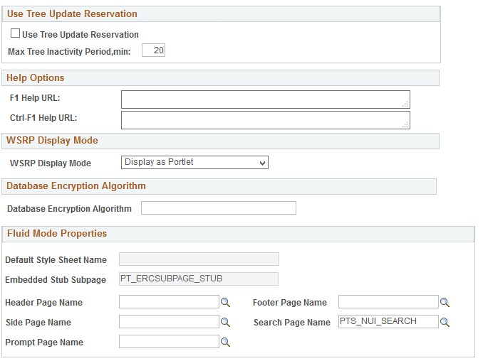 PeopleTools Options (2 of 2)