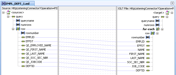 XSL mapping