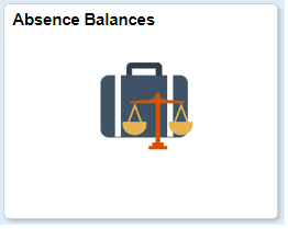 Absence Balances Tile