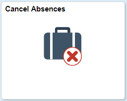 Cancel Absences Tile