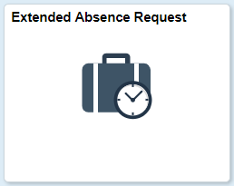 Extended Absence Request Tile