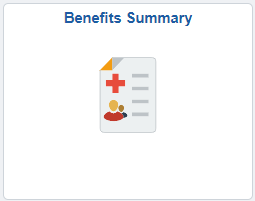Benefits Summary Tile