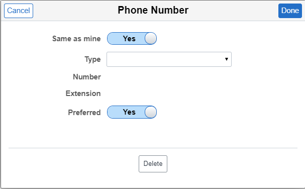 (Tablet) Phone Number