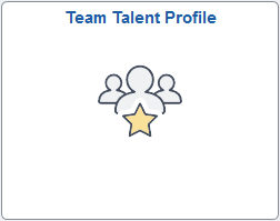 Team Talent Profile tile