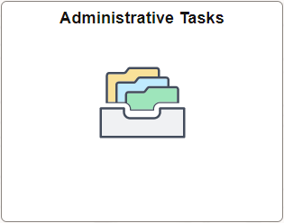 Administrative Tasks tile
