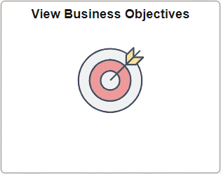 View Business Objectives tile