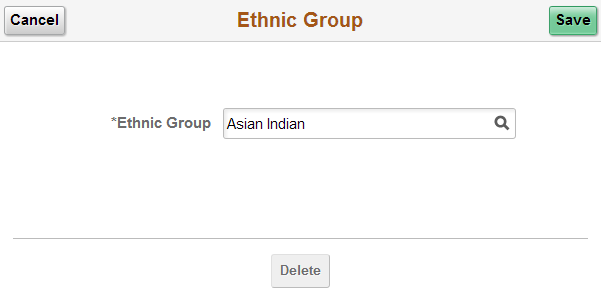 Ethnic Group (detail) page