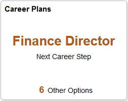 Career Plans (Summary) tile