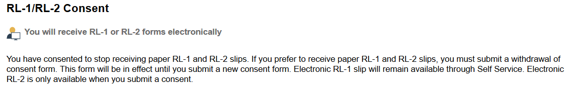 RL-1 RL-2 Consent page (submission confirmation)