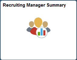 Recruiting Manager Summary Tile