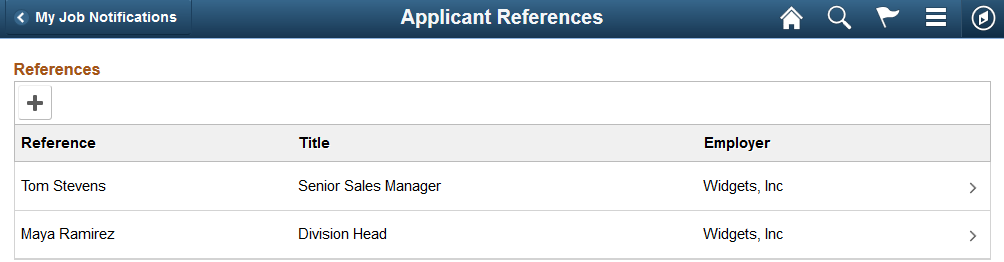 Applicant References page (fluid)