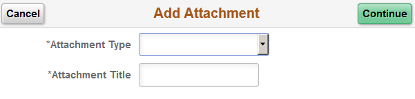 Add Attachment page (fluid) for attachments within applications