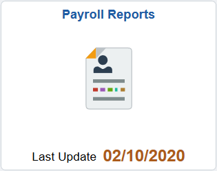 Payroll Reports tile