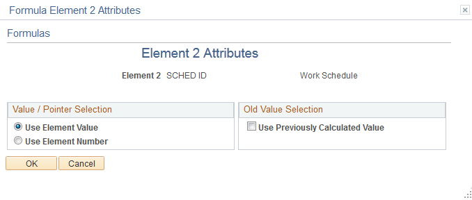 Element Attributes page