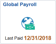 (Smartphone) Global Payroll tile
