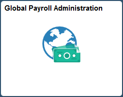(Tablet) Global Payroll Administration tile